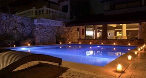 Outdoor pool, pool loungers - Santamaría del Mar (Santa Marta)