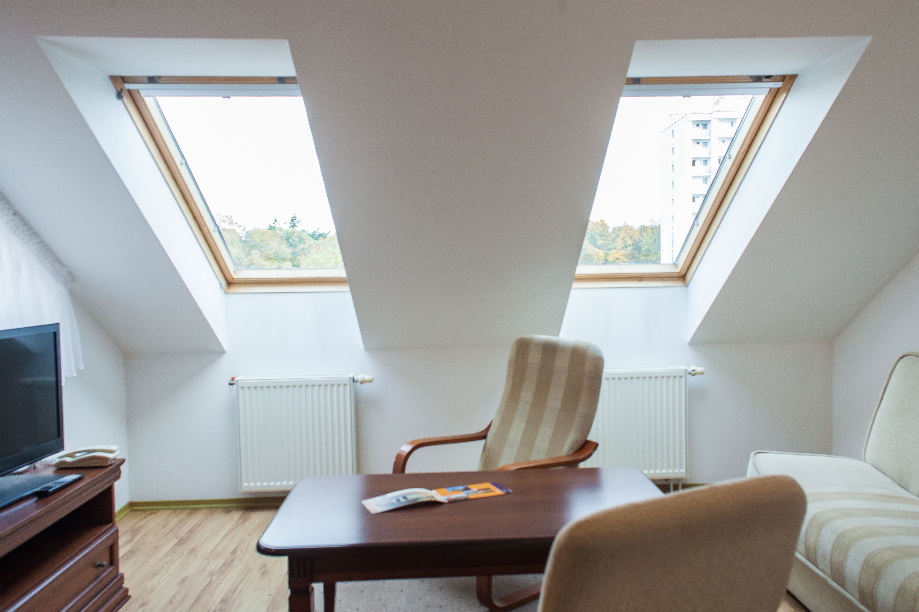 single room | living area | tv