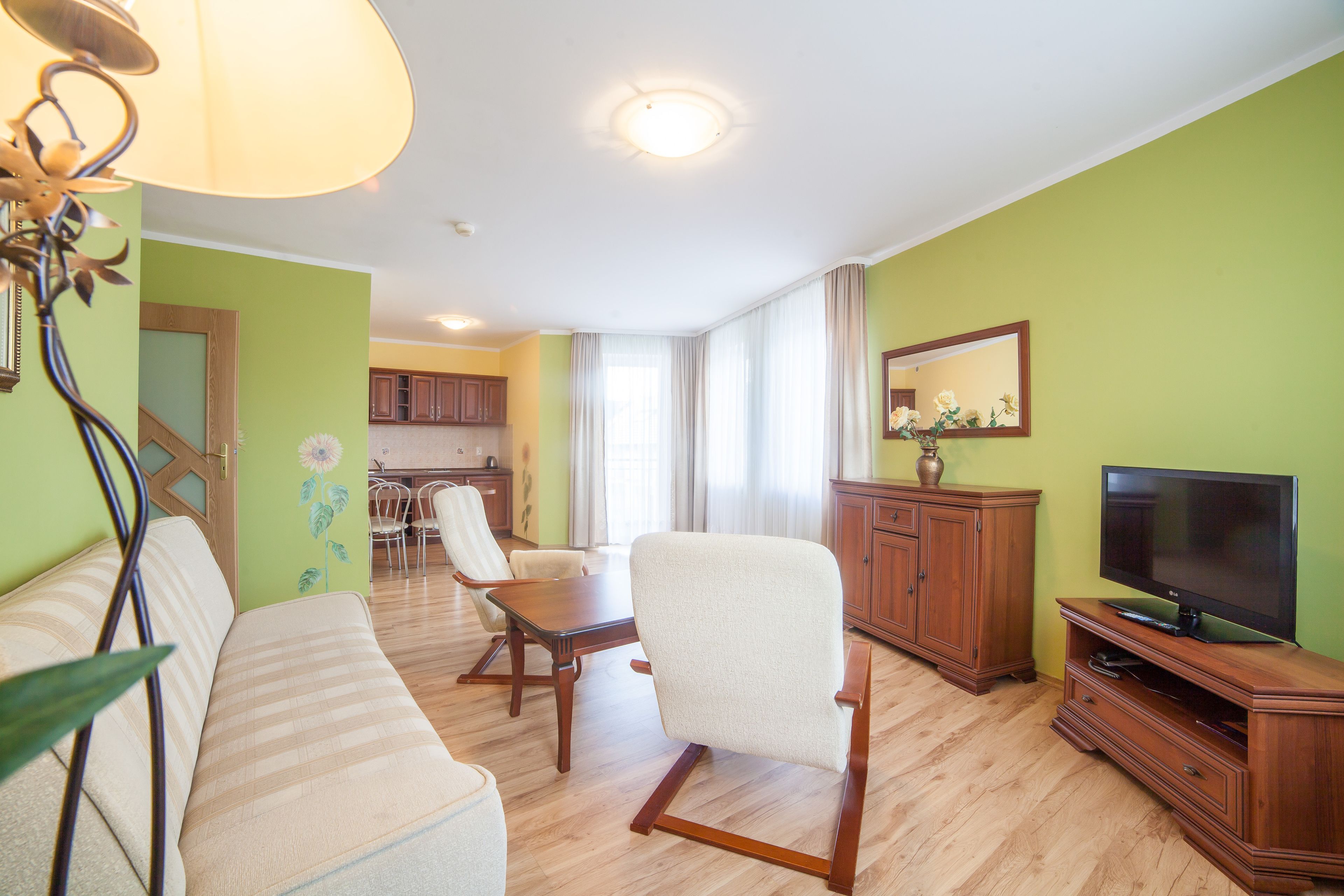 apartment, 1 bedroom (for 2 people) | living room | tv