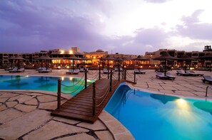 2 outdoor pools, pool umbrellas, sun loungers - Bliss Nada Beach Resort (Marsa Alam)