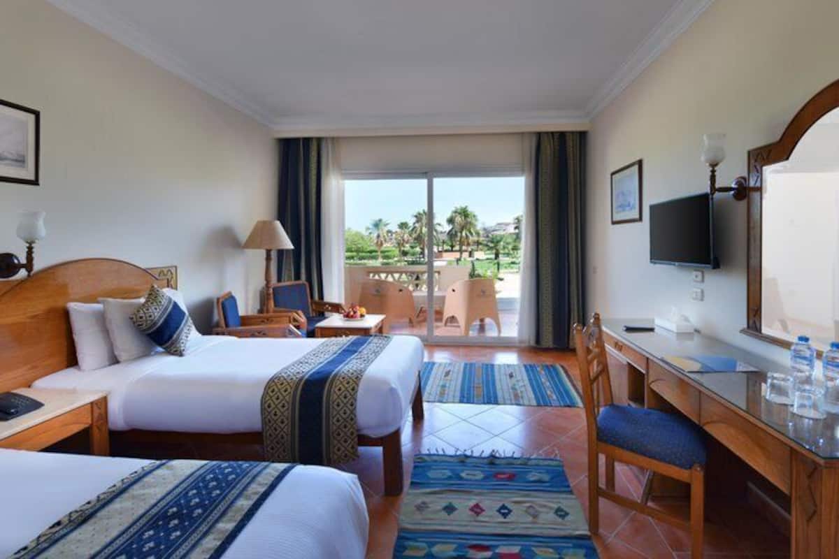 Chambre Double ou avec lits jumeaux, vue jardin