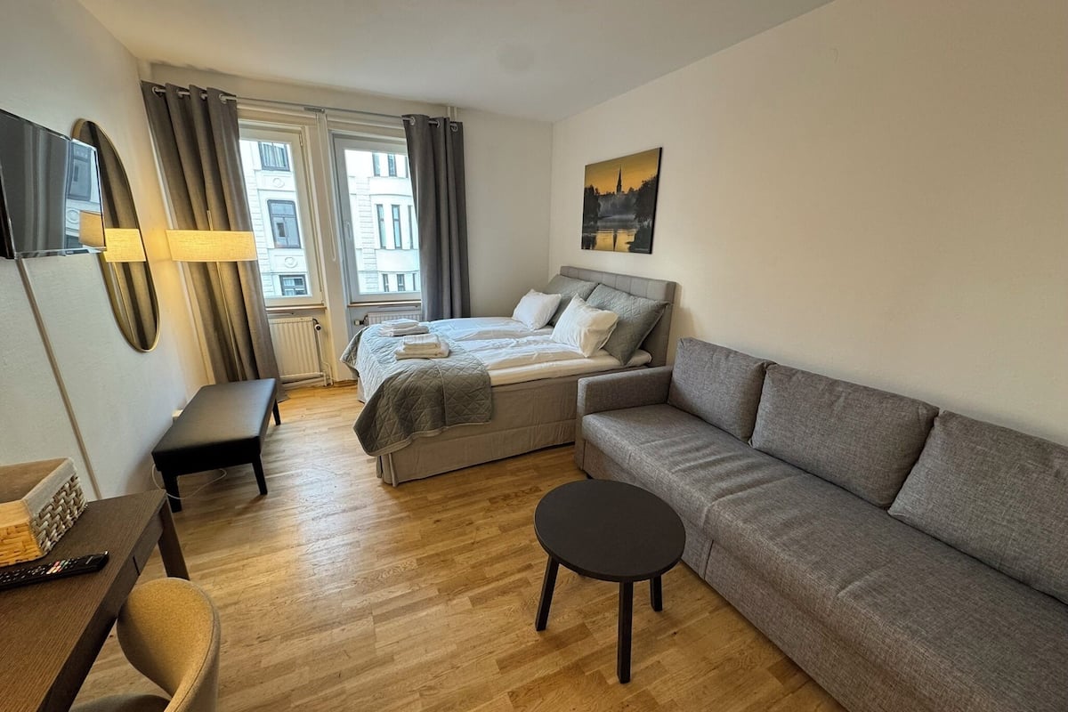 Familien-Vierbettzimmer | Hochwertige Bettwaren, Minibar, Bügeleisen/Bügelbrett, kostenloses WLAN