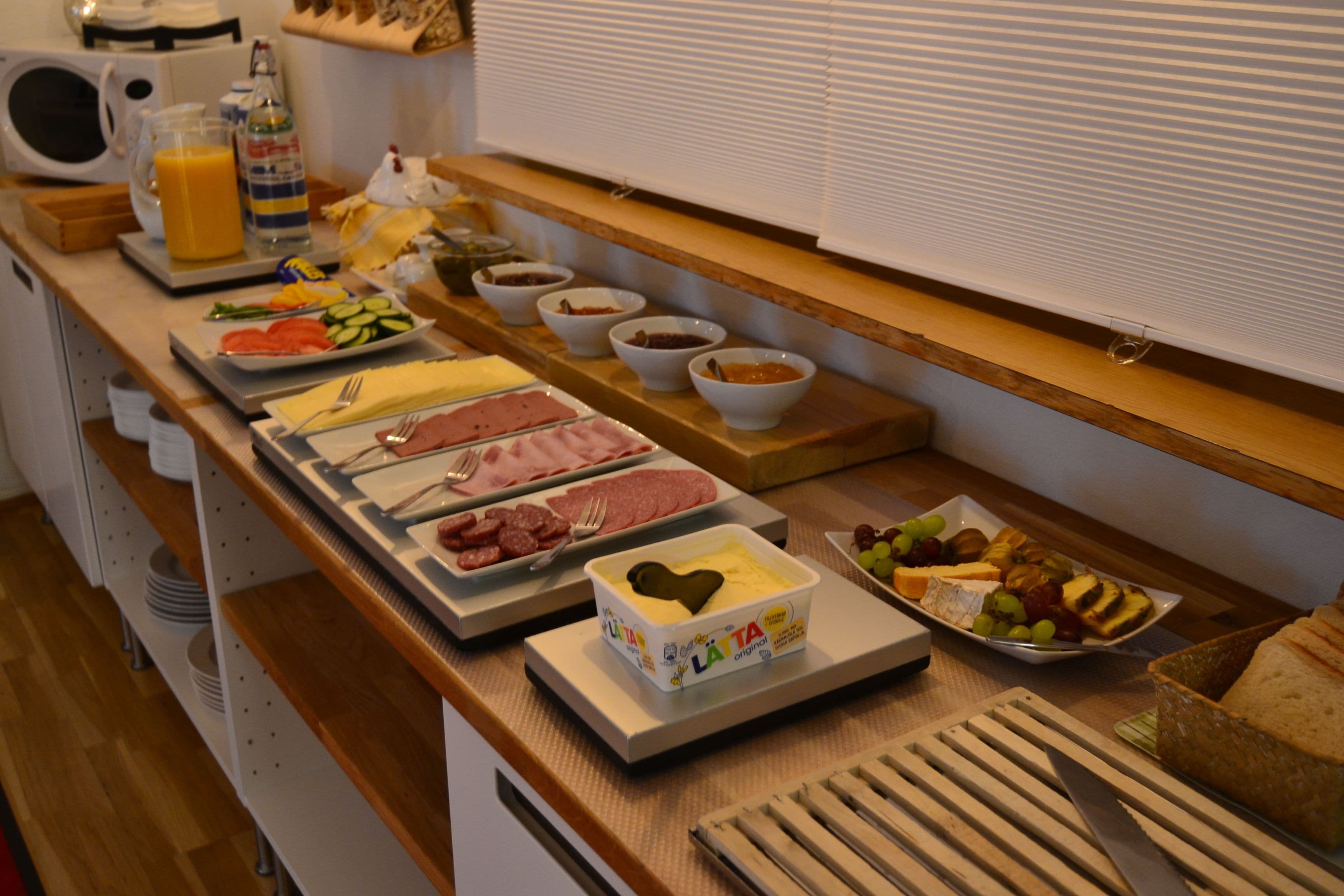 Petit déjeuner buffet