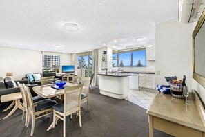 Apartment, 2 Bedrooms, Sea View | Living area - The Ritz Resort (Broadbeach)