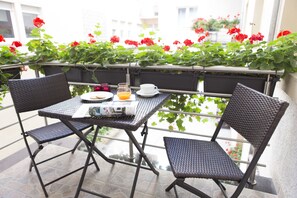Appartement Deluxe, 2 chambres, balcon | Terrasse/Patio