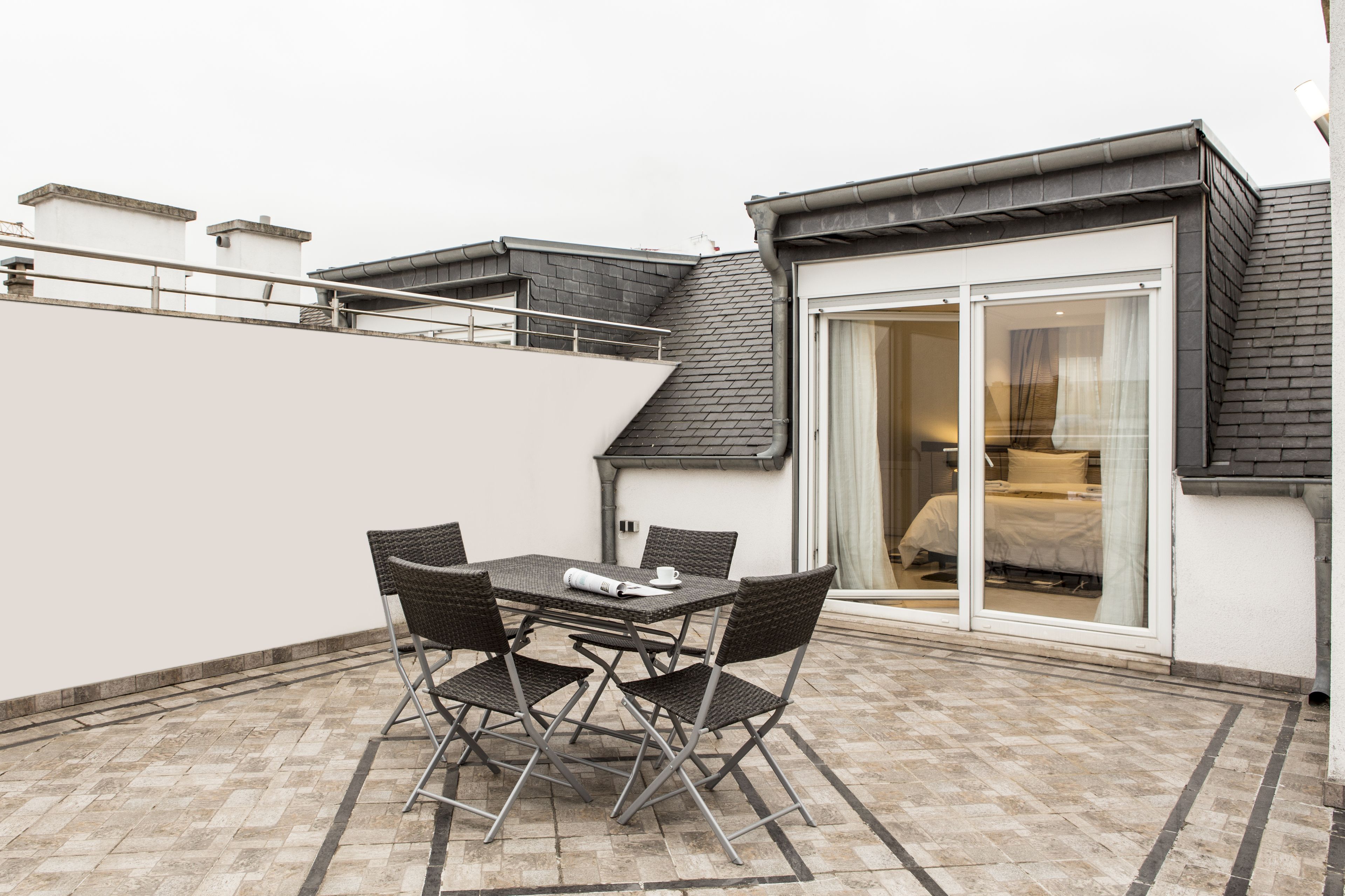Appartement Exécutif, 2 chambres | Terrasse/Patio