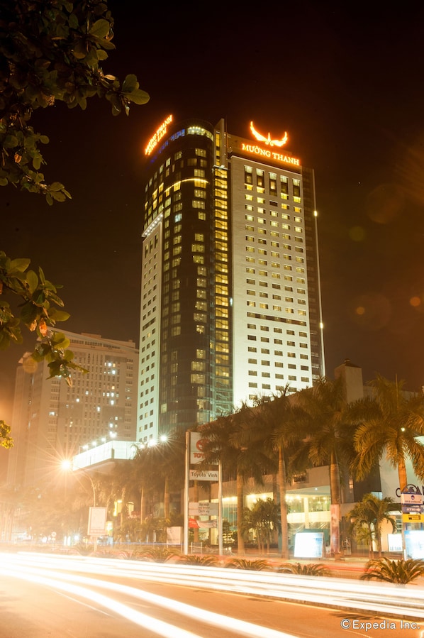 Front of property - evening/night