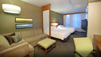 High Floor, 2 Queen Beds (with sofa bed)