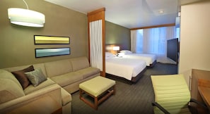 High Floor, 2 Queen Beds (with sofa bed)