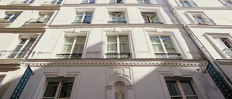 Façade de l’hébergement