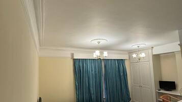 Desk, iron/ironing board, free WiFi, bed sheets