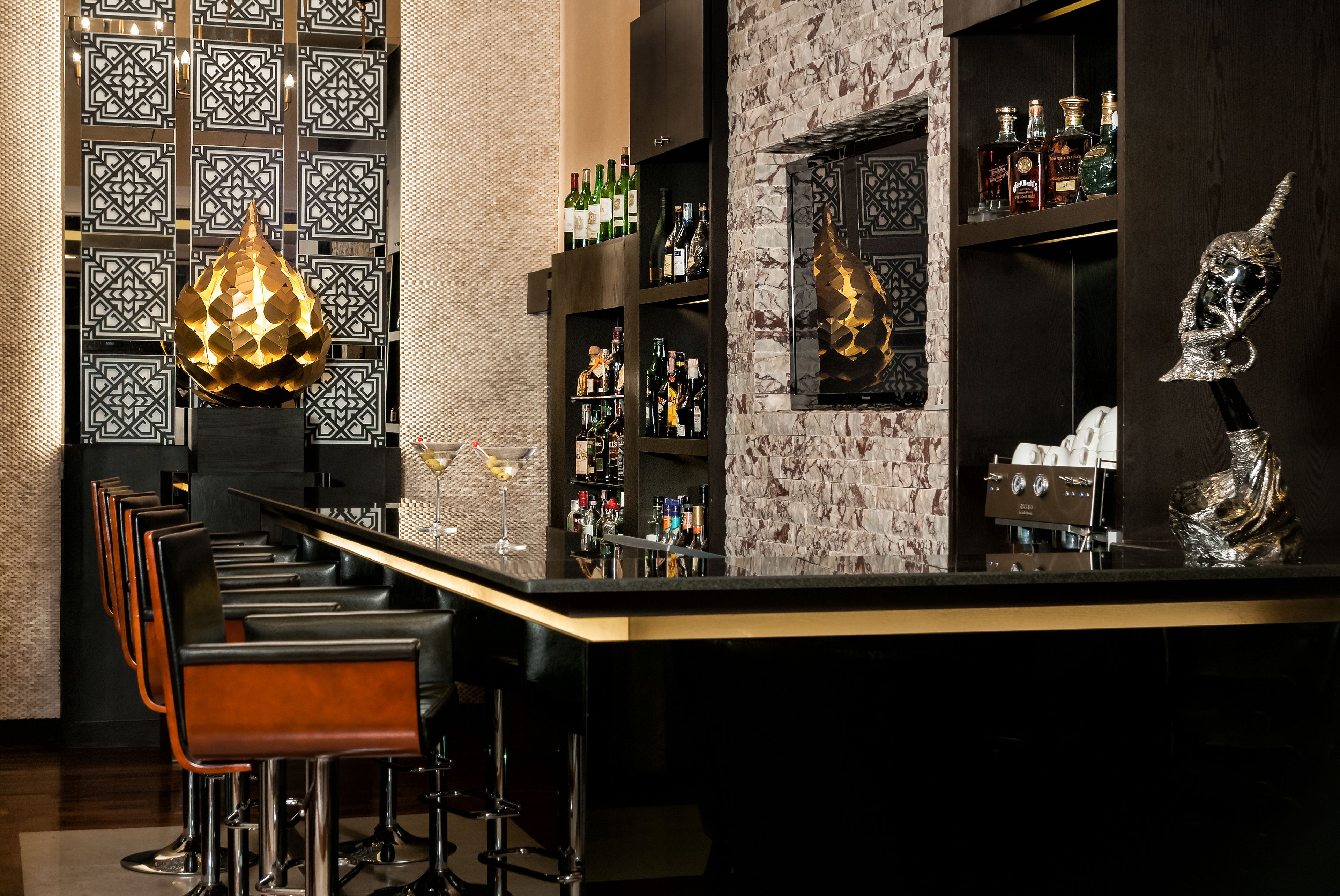 piano bar, poolside views, open daily