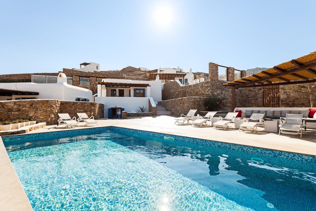 Villa, 3 Bedrooms, Private Pool, Sea View | Terrace/patio