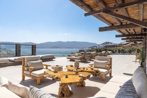 Villa, 7 Bedrooms, 2 Private pools, Sea View | Premium bedding, in-room safe, individually decorated - Mykonos Panormos Villas (Mykonos)