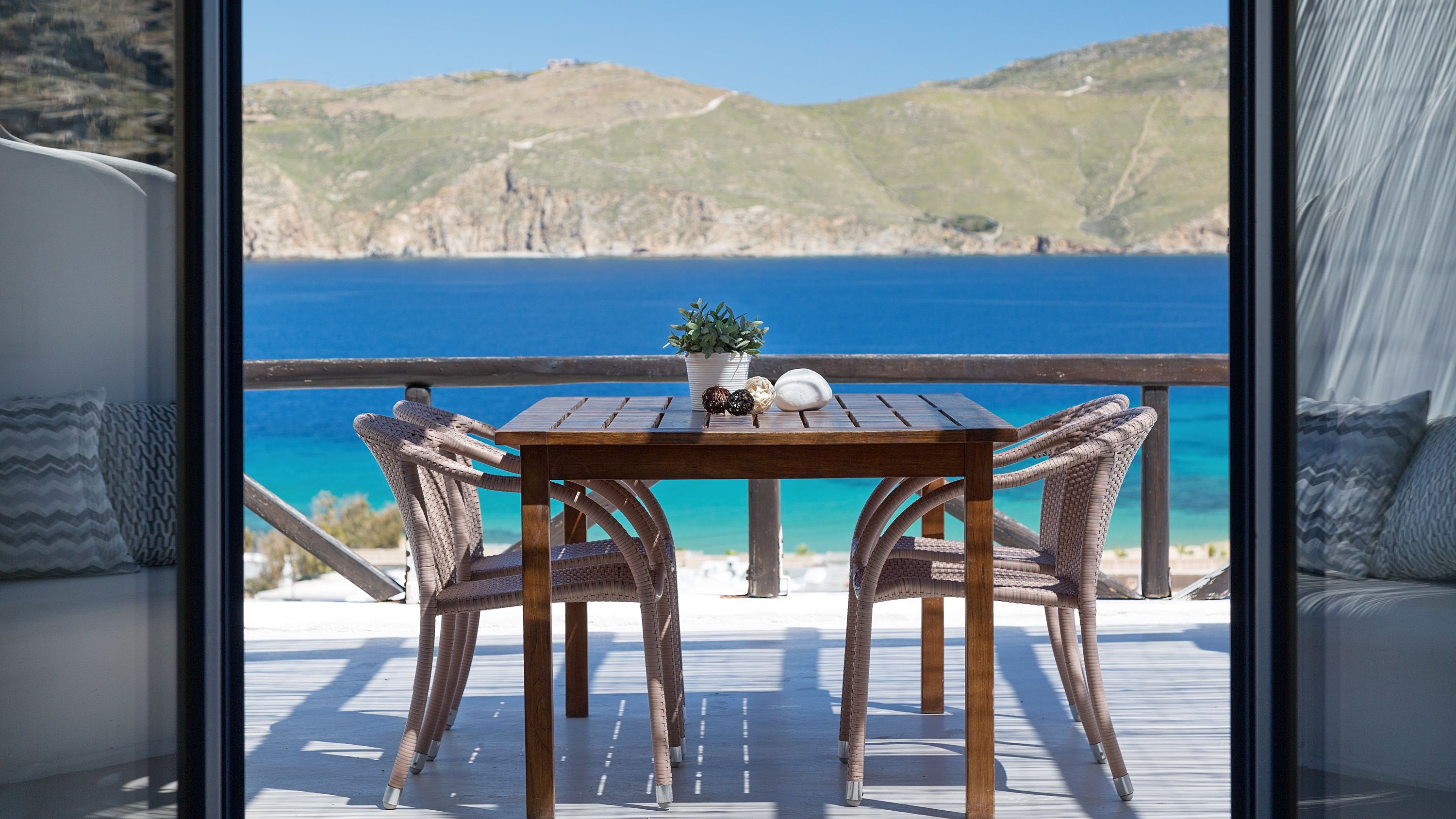 Villa - 3 sovrum - privat pool - havsutsikt | Terrass/Patio