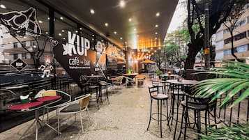 Majoituspaikan julkisivu