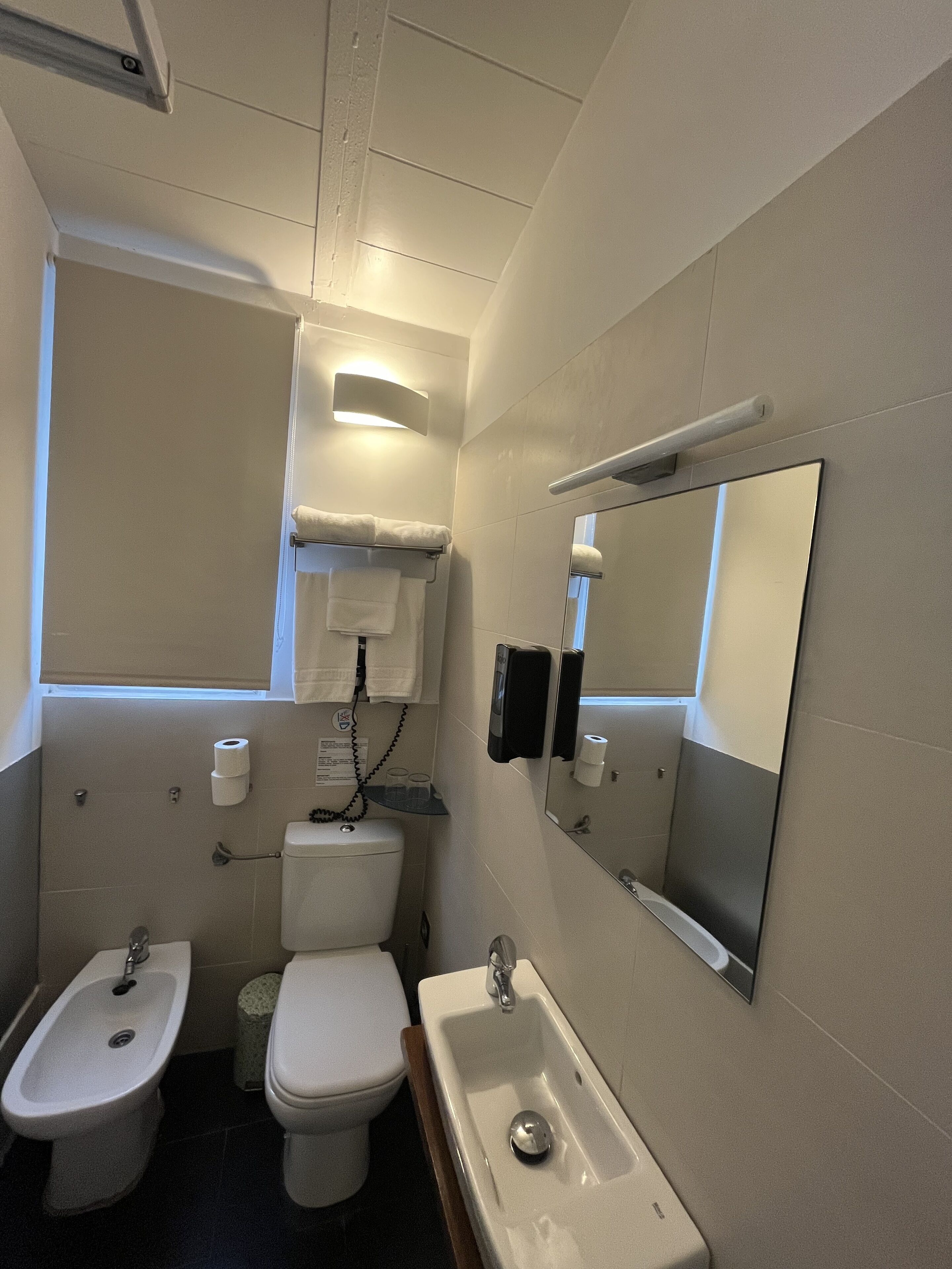 premium double room, sea view | bathroom | shower, free toiletries, hair dryer, towels
