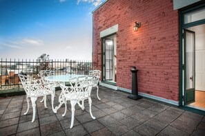 Deluxe King with Terrace | Terrace/patio - Hotel Bonaparte  (Montreal)