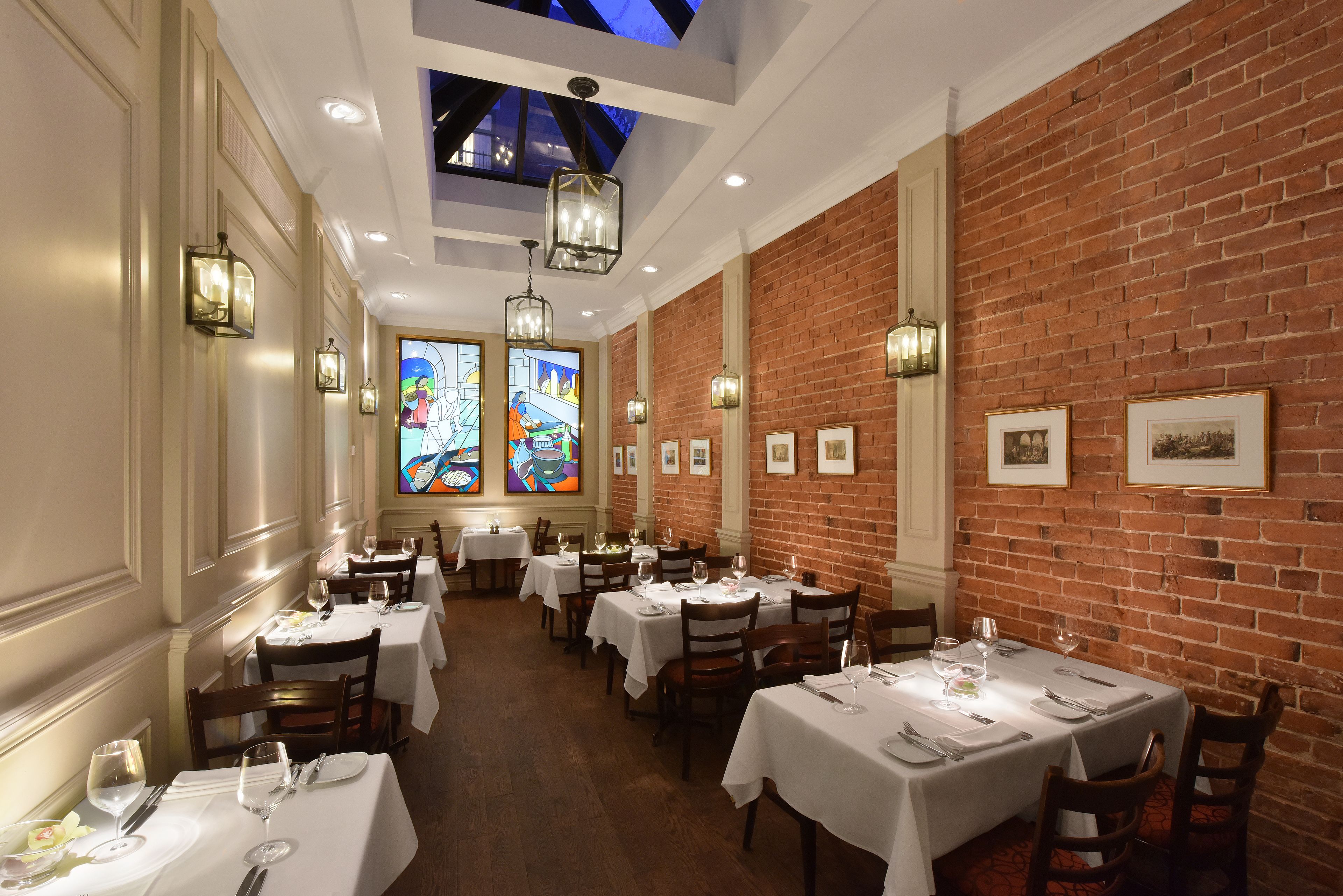 Serveert diner, Franse gerechten