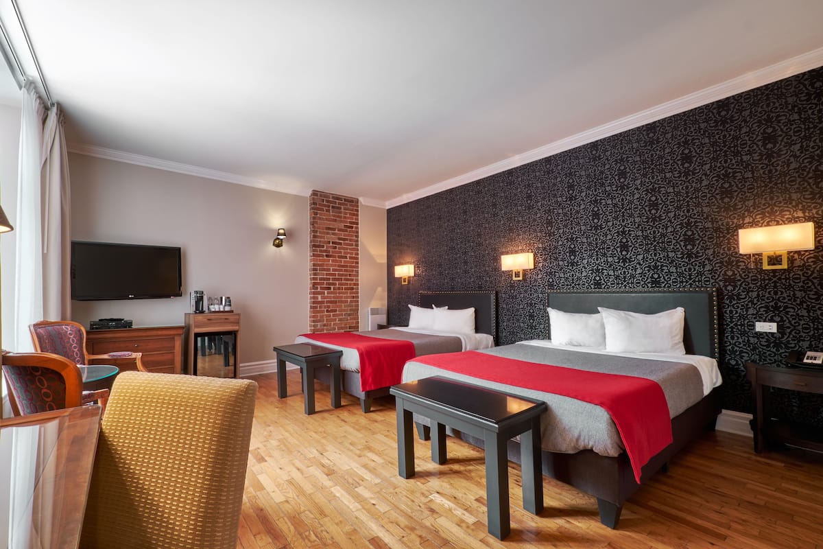 Chambre Deluxe, 2 lits | 1 chambre, literie de qualité supérieure, matelas mémoire de forme