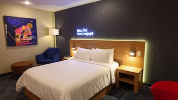 Comfort-værelse - 1 queensize-seng - ikke-ryger | Mørklægningsgardiner, lydisolering, strygejern/strygebræt, gratis Wi-Fi