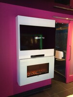 Refrigerador, microondas