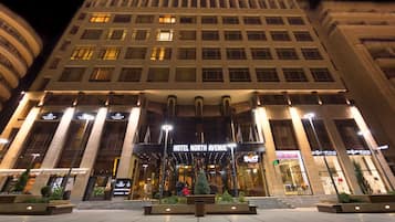 Front of property – evening/night