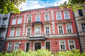Fassade der Unterkunft