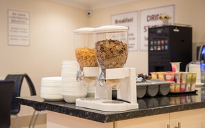 Daily continental breakfast (GBP 4.50 per person)