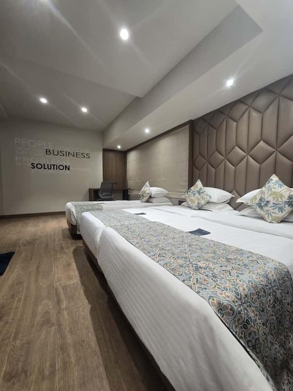 Basic Triple Room | Individually furnished, desk, blackout curtains, free WiFi
