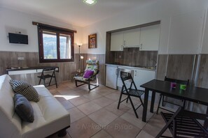 Studio | Luxe beddengoed, een bureau, een strijkplank/strijkijzer, gratis wifi