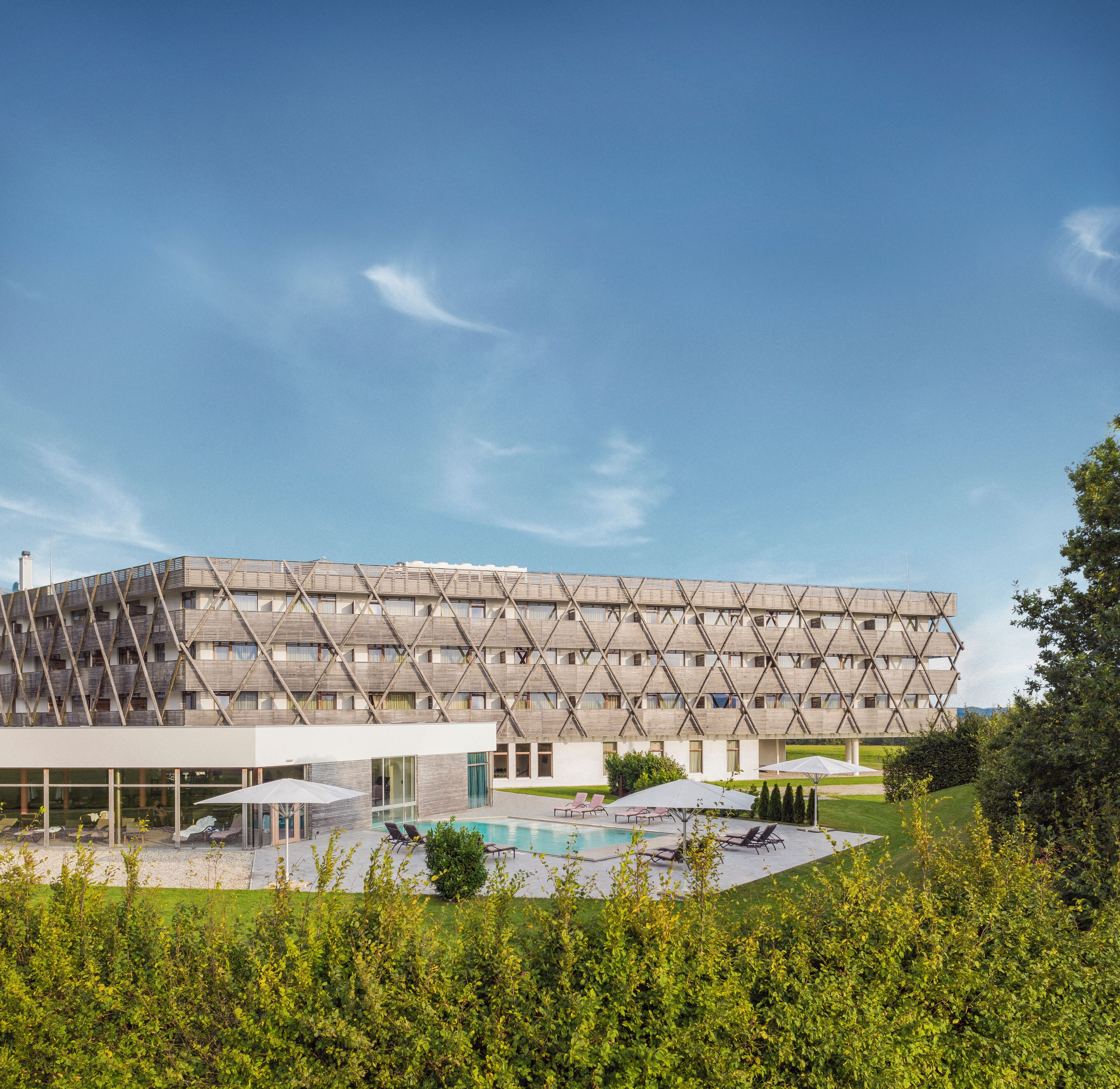 Fassade der Unterkunft