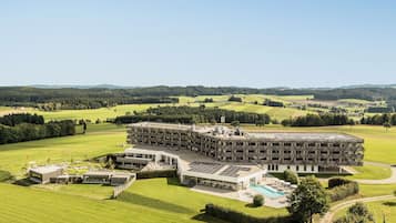 Façana frontal de l'allotjament