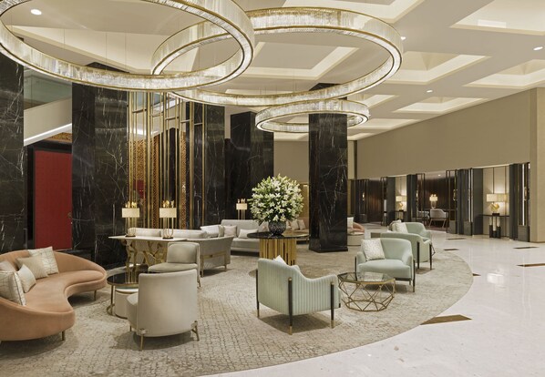 Sitzecke in der Lobby