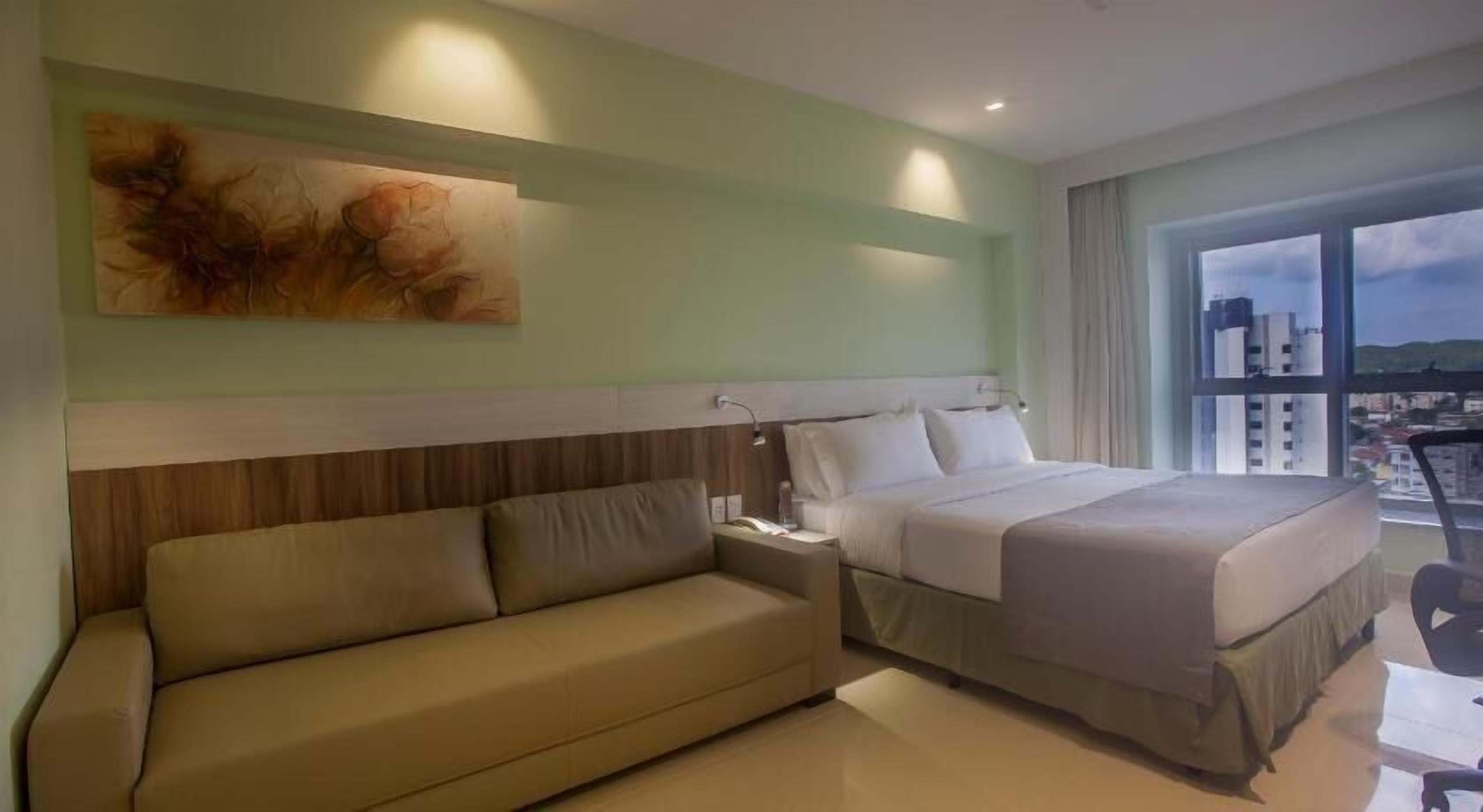 Minibar, in-room safe, desk, blackout curtains