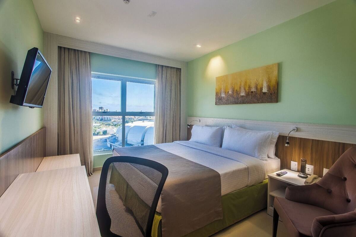 Minibar, in-room safe, desk, blackout drapes