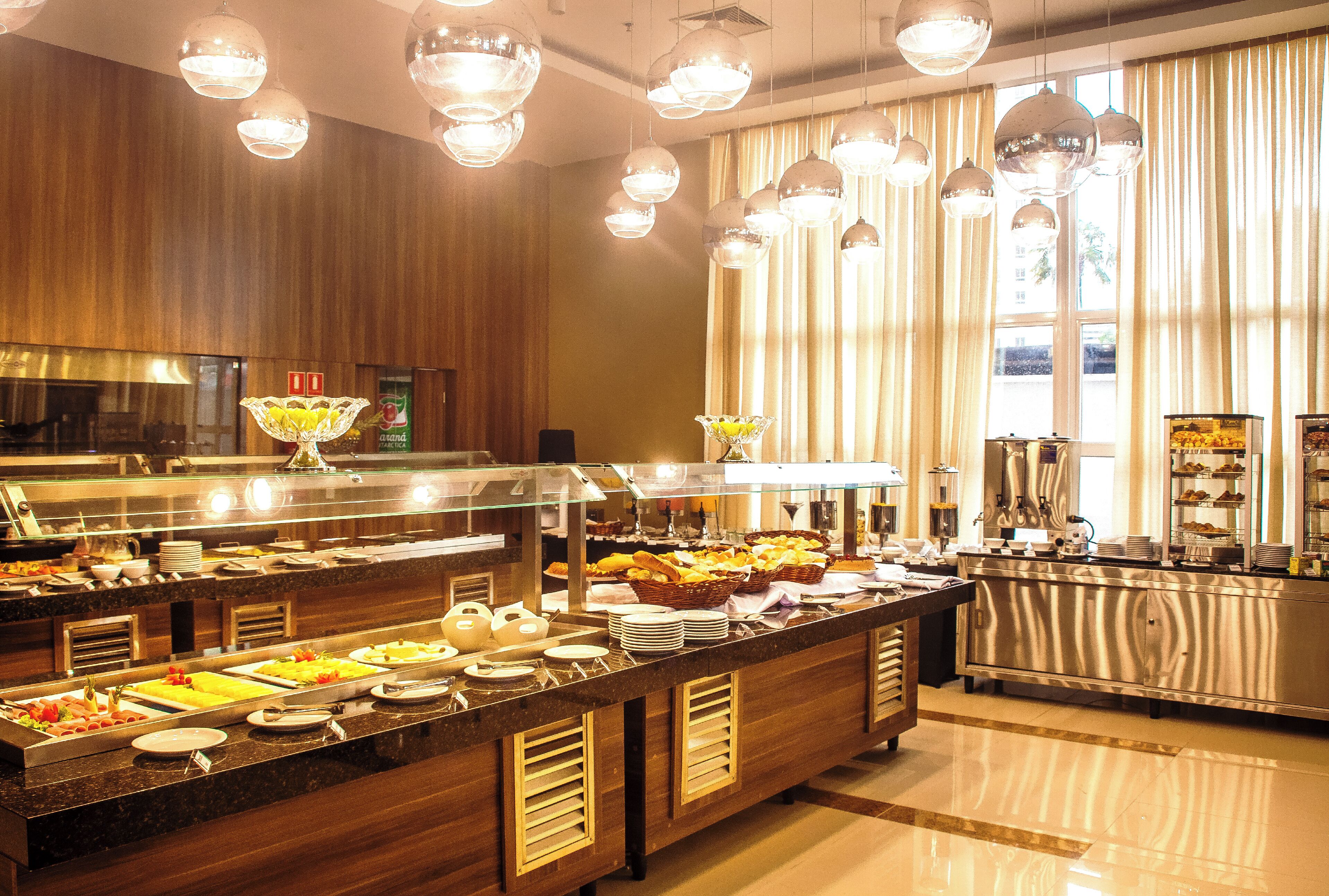 daily buffet breakfast (brl 49.50 per person)