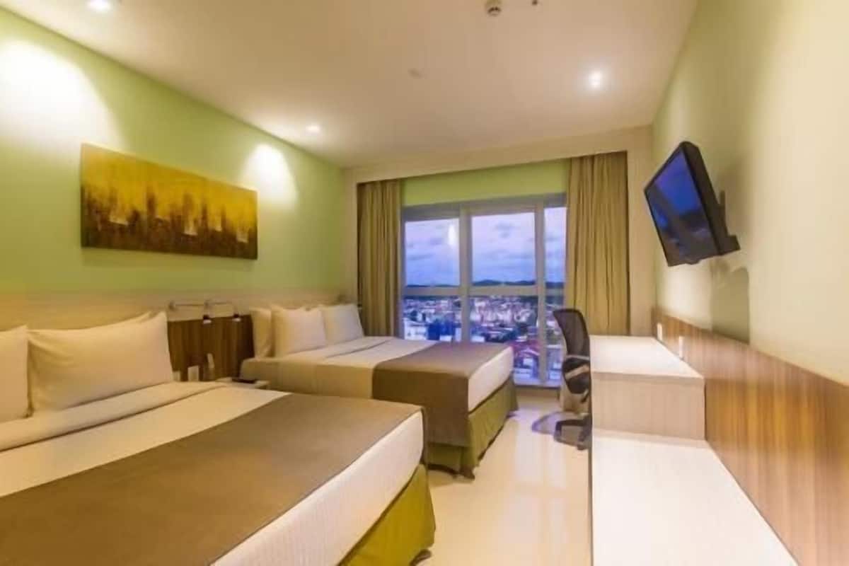 Minibar, in-room safe, desk, blackout curtains