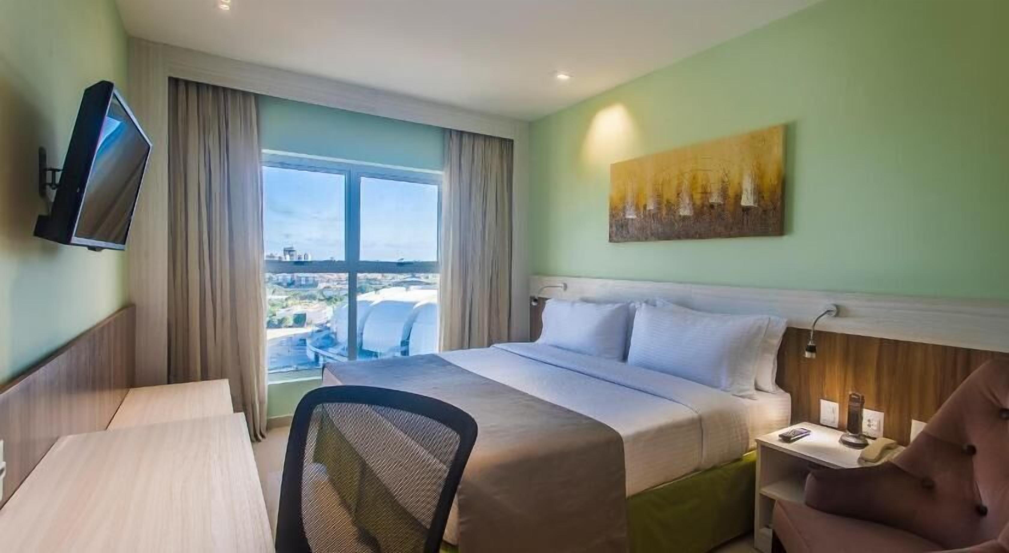 Minibar, in-room safe, desk, blackout curtains