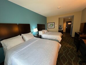 Standard Room, 2 Queen Beds | Desk, blackout curtains, iron/ironing board, free WiFi - Holiday Inn Express & Suites Cuero by IHG (Cuero)