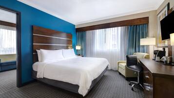 Suite, 1 Bedroom | 1 bedroom, in-room safe, desk, laptop workspace
