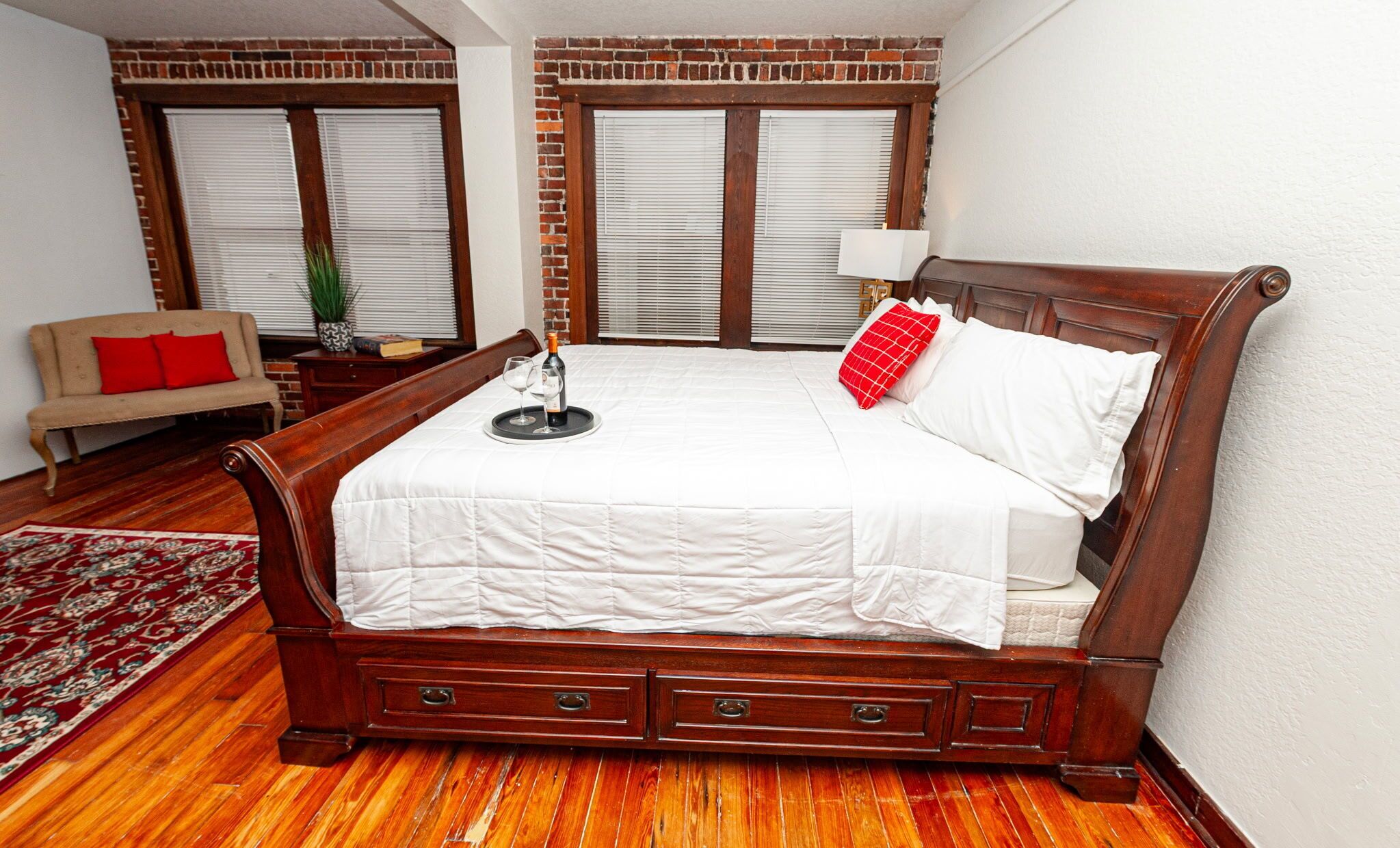 Studio, 1 King-Bett | 1 Schlafzimmer, hochwertige Bettwaren, Bügeleisen/Bügelbrett