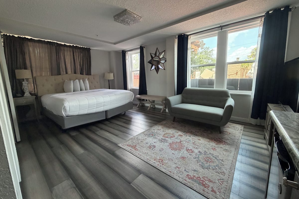 Luxury-Zimmer, 1 King-Bett, barrierefrei | Ausblick vom Zimmer