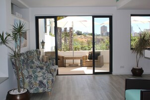 Sala de estar en el lobby