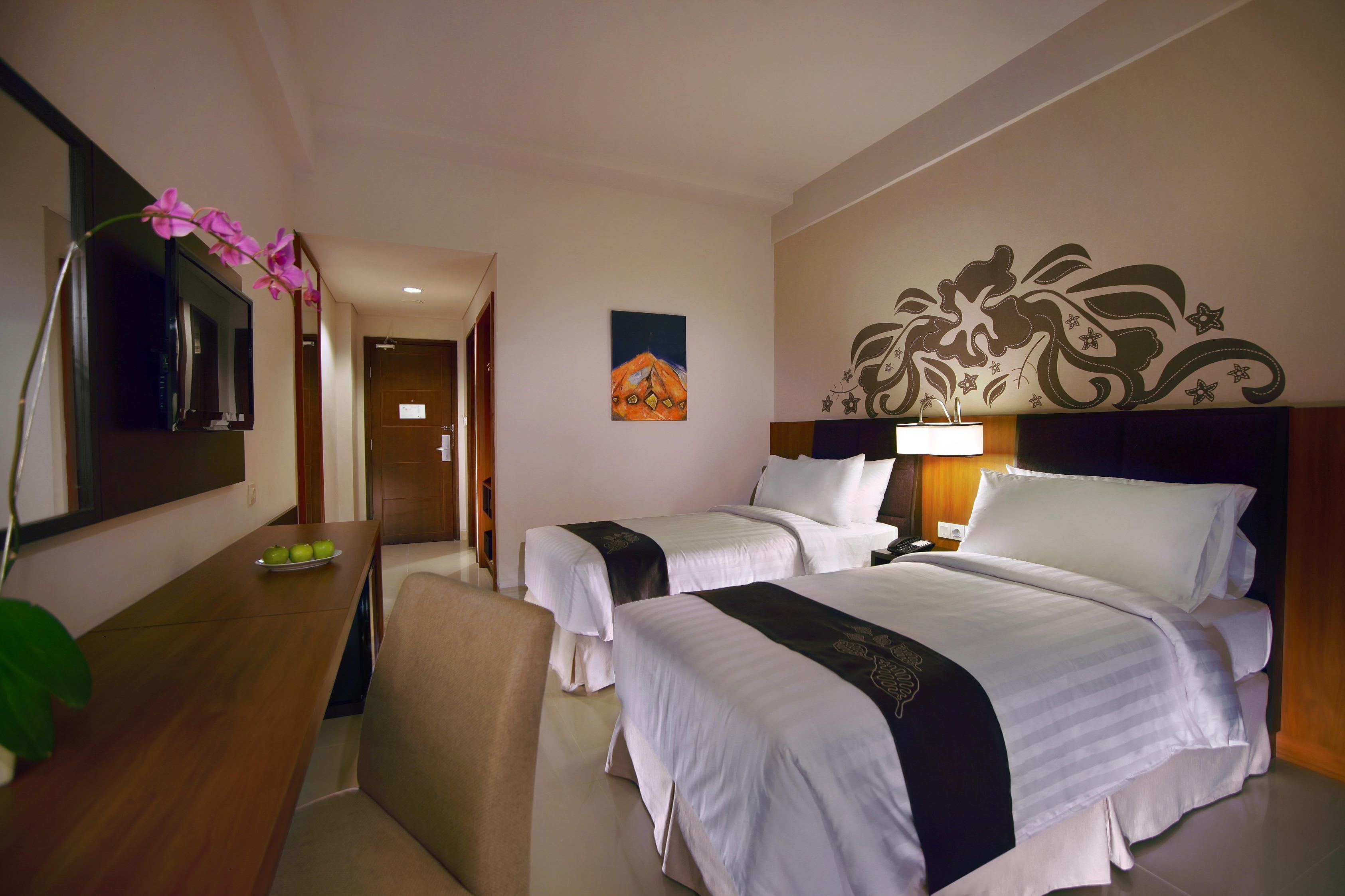 superior room | in-room safe, desk, laptop workspace, soundproofing