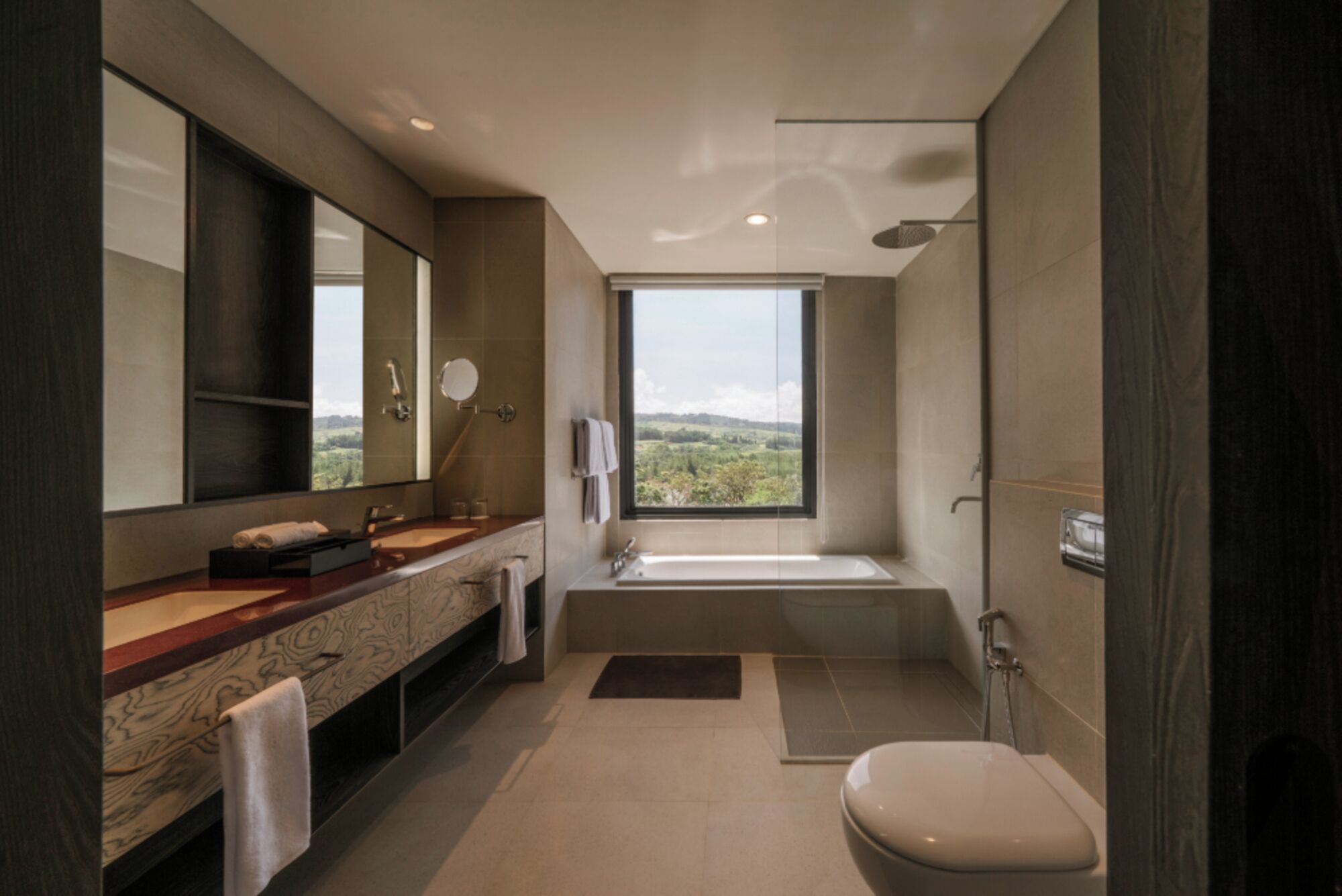 Junior Suite | Baño | Ducha, artículos de higiene personal gratuitos y secador de pelo