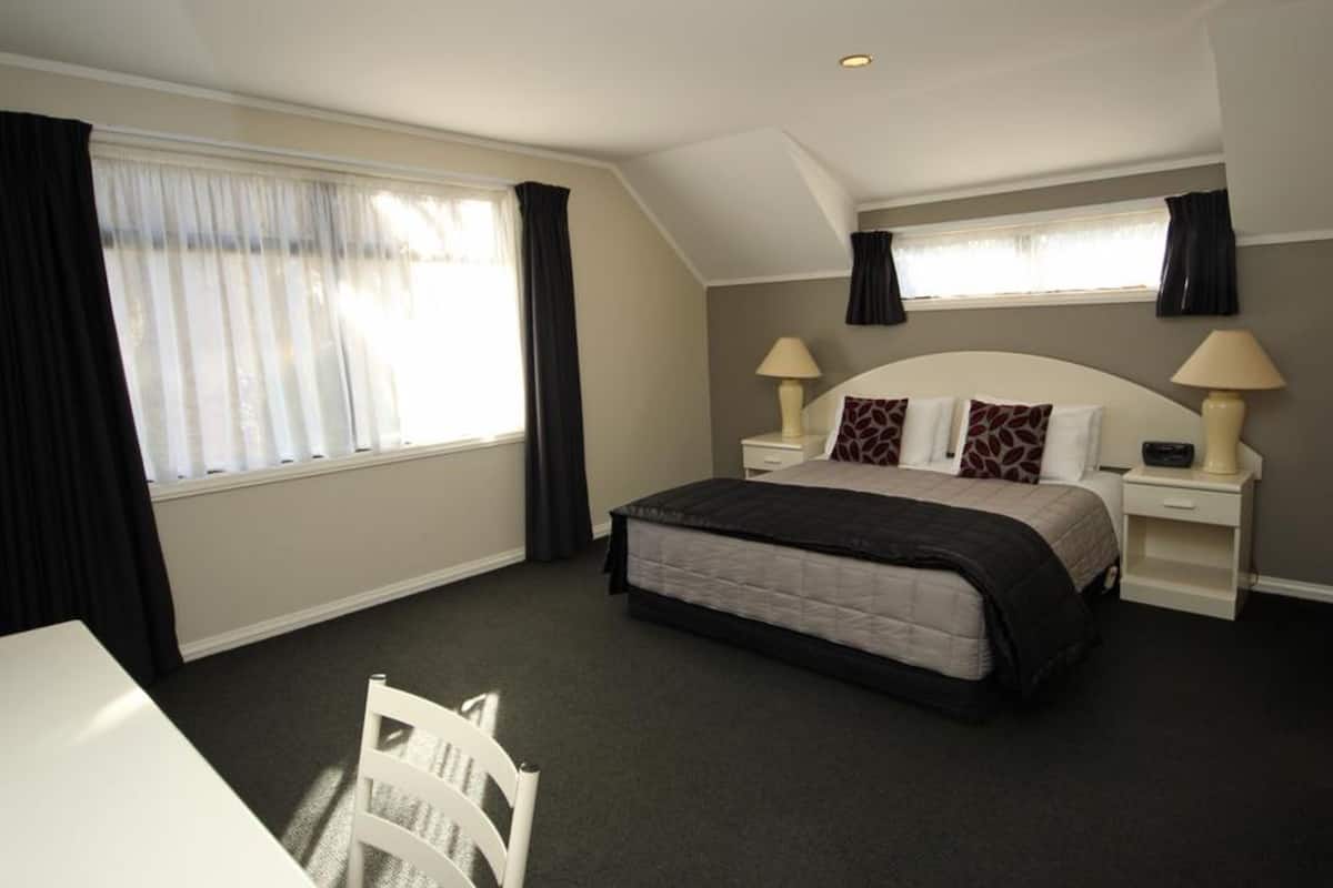 Two Bedroom | Desk, blackout drapes, iron/ironing board, WiFi (free)
