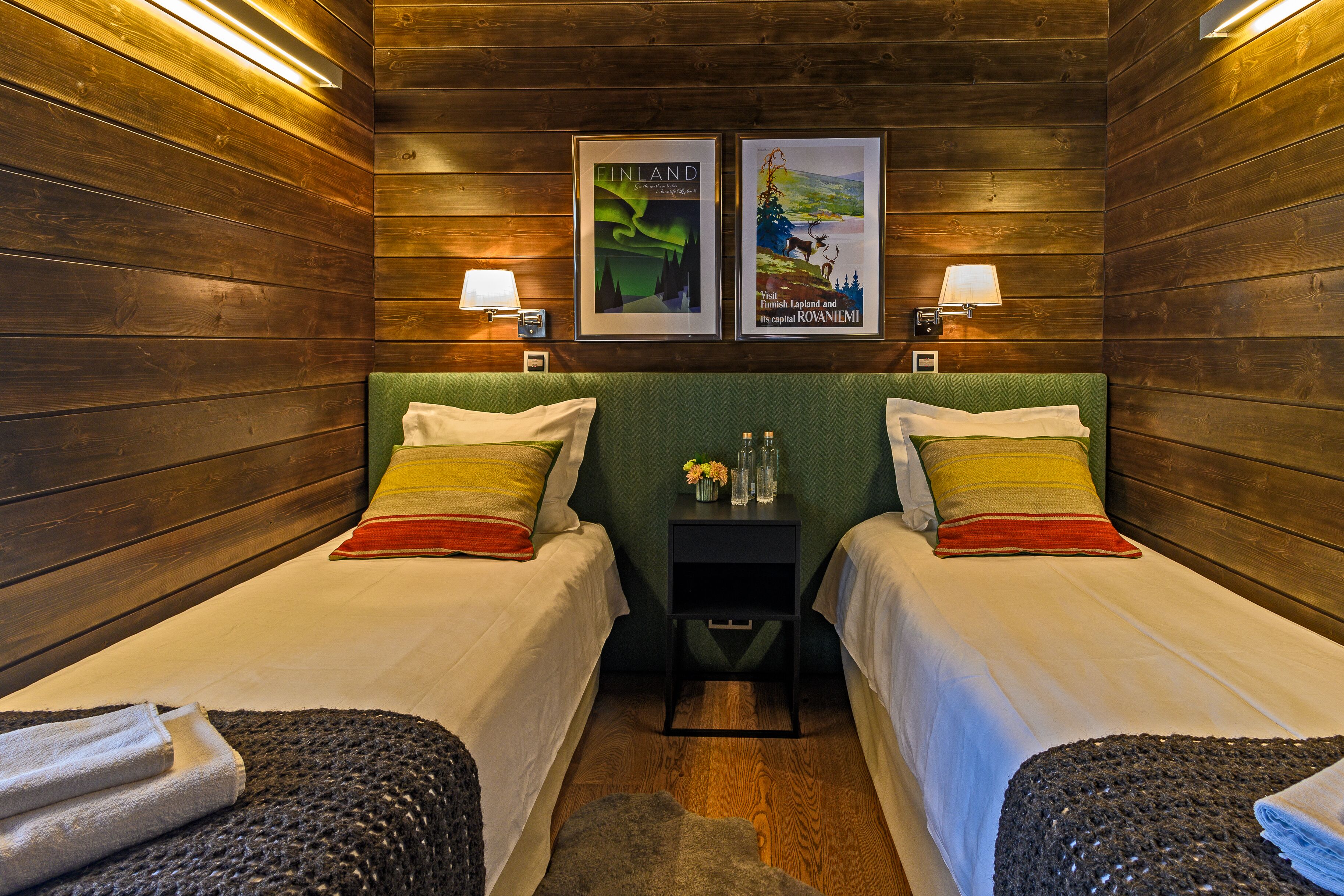 Premium bedding, soundproofing, iron/ironing board, free rollaway beds