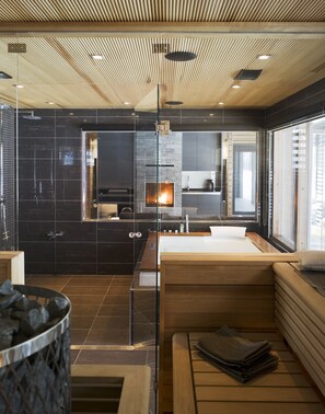 Villa, Sauna | Bathroom
