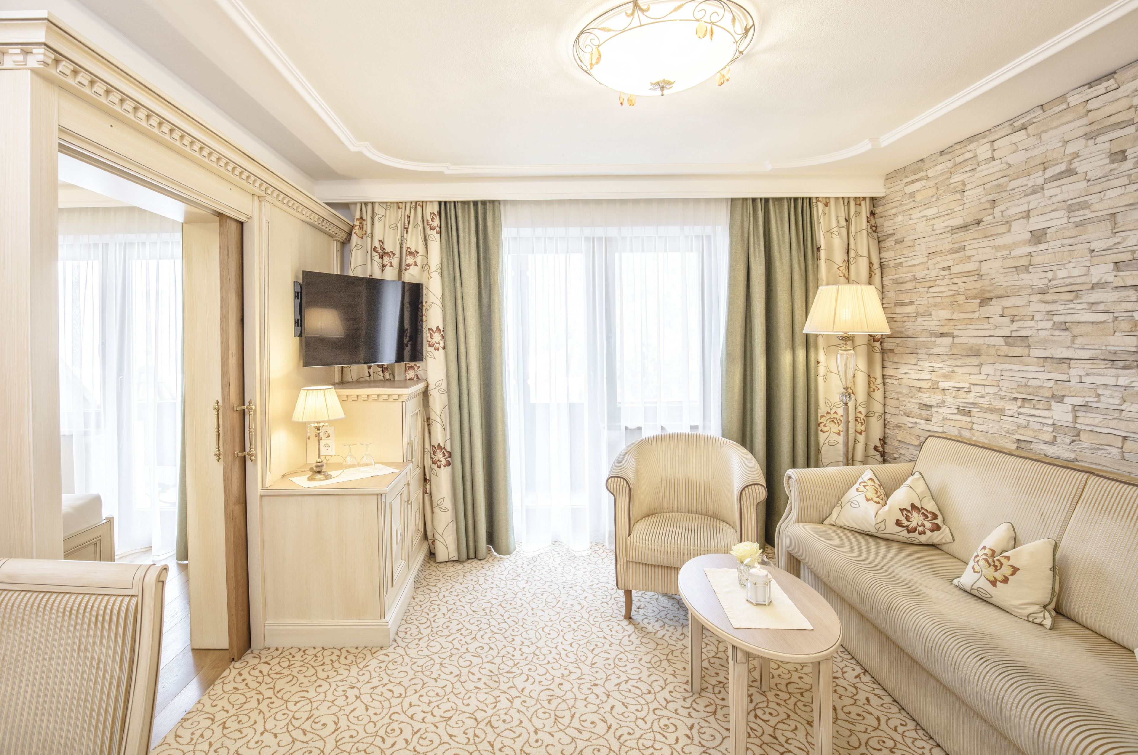 deluxe double room | view from room